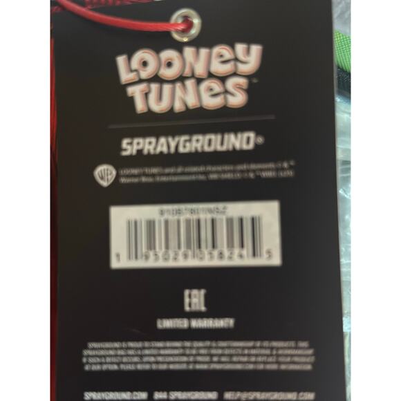 Sprayground Bugs Bunny Backpack NWT • Looney Tunes Collab • Rare - Picture 5 of 5